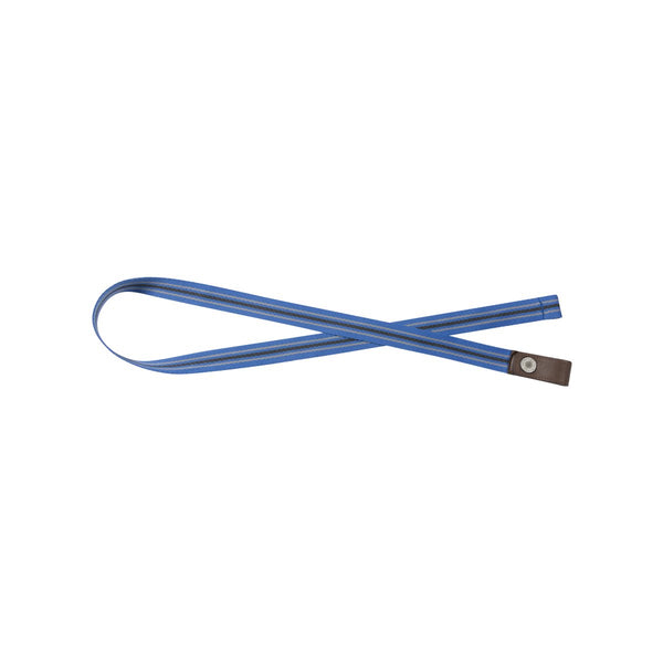 XNS04-BBC Chef Works Urban Collection Berkeley Snap-On Waist Ties Blue / Brown Globe Importers
