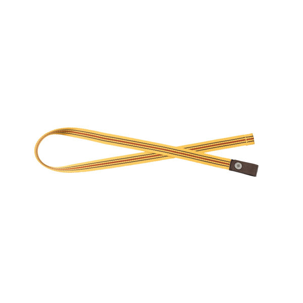 XNS04-YRB Chef Works Urban Collection Berkeley Snap-On Waist Ties Yellow / Brown Globe Importers